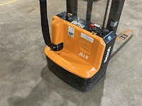 2021 hanccha cdd12 elektrische stapelaar - afbeelding 7 van  10