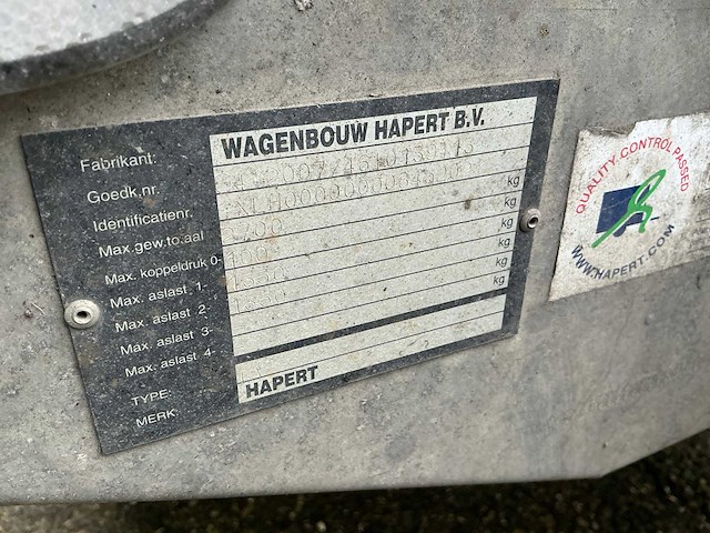 2021 hapert azure aanhangwagen - afbeelding 8 van  10