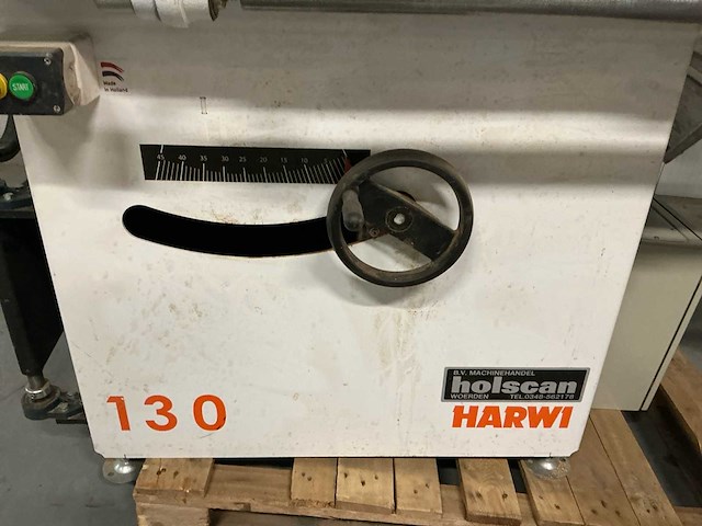 2021 harwi 130 premium afkortcirkelzaagmachine - afbeelding 7 van  9