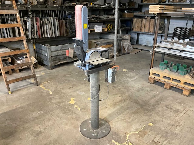 2021 hbm 100 band en schijfschuurmachine - afbeelding 1 van  9