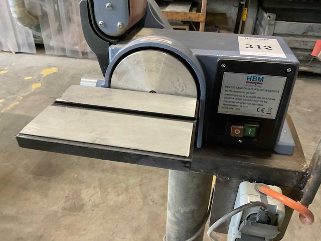 2021 hbm 100 band en schijfschuurmachine - afbeelding 8 van  9