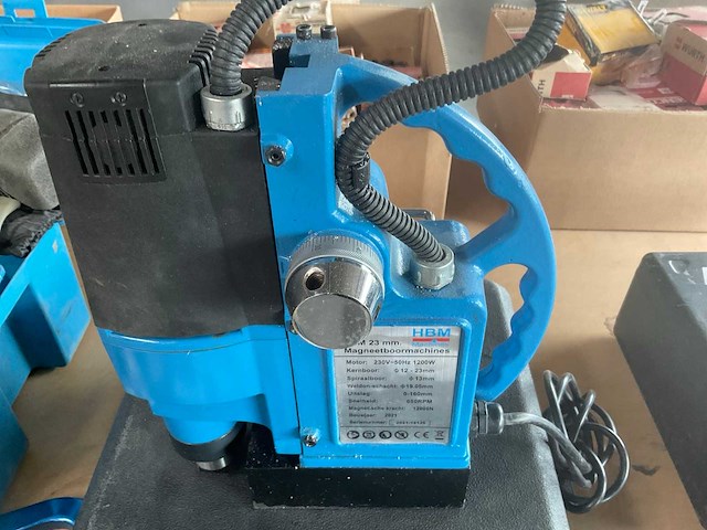 2021 hbm 23 mm magneetboormachine - afbeelding 3 van  3