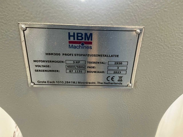 2021 hbm 300 mobiele motafzuiging - afbeelding 2 van  2