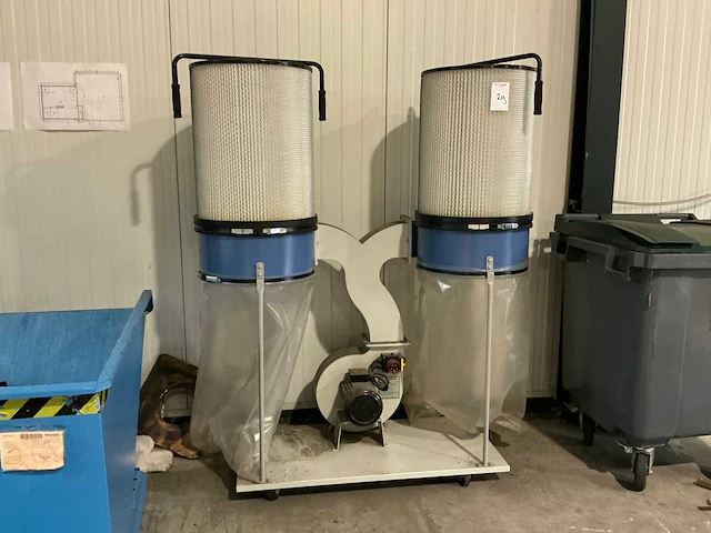 2021 hbm 300 profi stofafzuiginstallatie - afbeelding 2 van  7