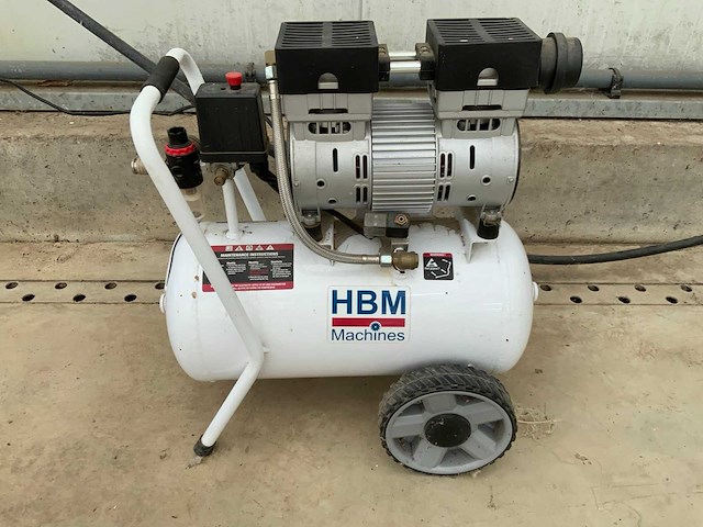 2021 hbm 55752 super silent luchtcompressor - afbeelding 2 van  5