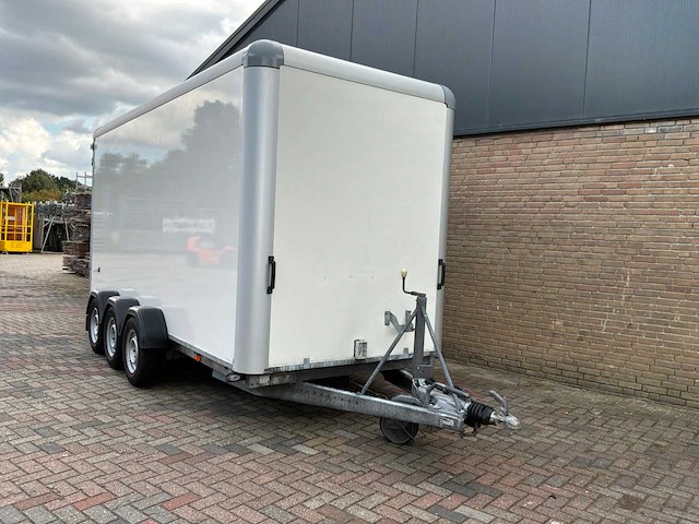 2021 henra gb35 gesloten aanhanger 465x184cm 3500kg - afbeelding 3 van  15