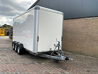 2021 henra gb35 gesloten aanhanger 465x184cm 3500kg - afbeelding 3 van  15