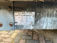 2021 henra gb35 gesloten aanhanger 465x184cm 3500kg - afbeelding 6 van  15