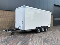 2021 henra gb35 gesloten aanhanger 465x184cm 3500kg - afbeelding 1 van  15