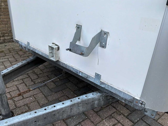 2021 henra gb35 gesloten aanhanger 465x184cm 3500kg - afbeelding 10 van  15