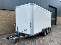 2021 henra gb35 gesloten aanhanger 465x184cm 3500kg - afbeelding 9 van  15