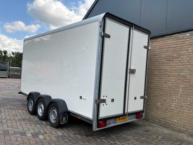 2021 henra gb35 gesloten aanhanger 465x184cm 3500kg - afbeelding 11 van  15