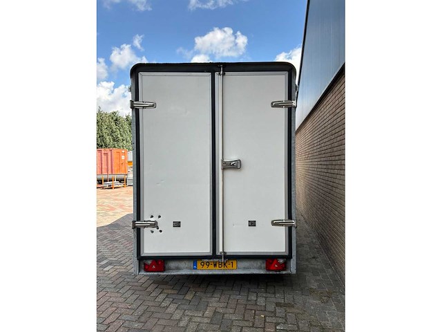 2021 henra gb35 gesloten aanhanger 465x184cm 3500kg - afbeelding 12 van  15