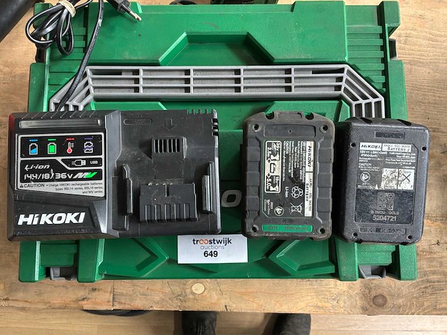 2021 hikoki ds 18dsdl hikoki - afbeelding 5 van  9