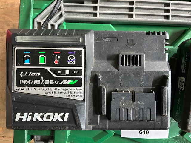 2021 hikoki ds 18dsdl hikoki - afbeelding 6 van  9