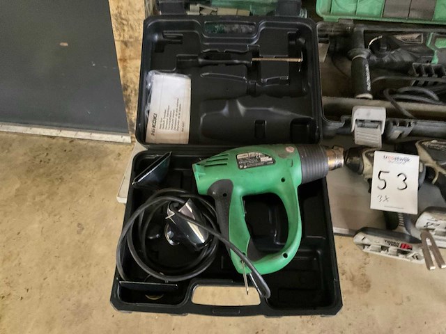 2021 hikoki rn 600t heteluchtpistool - afbeelding 1 van  3