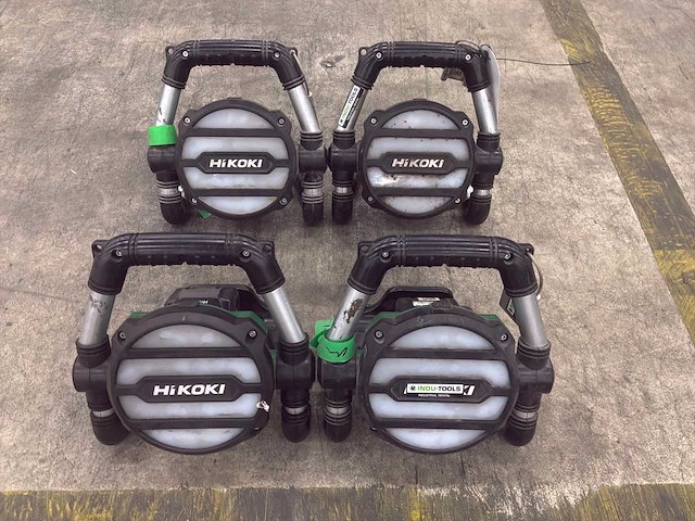 2021 hikoki ub 18dgl led bouwlamp (4x) - afbeelding 2 van  5