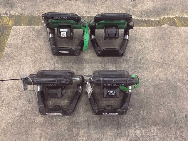 2021 hikoki ub 18dgl led bouwlamp (4x) - afbeelding 4 van  5