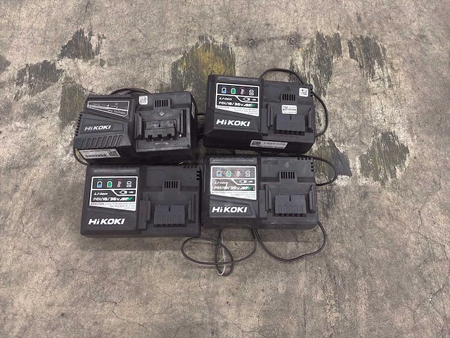 2021 hikoki ub 18dgl led bouwlamp (4x) - afbeelding 5 van  5