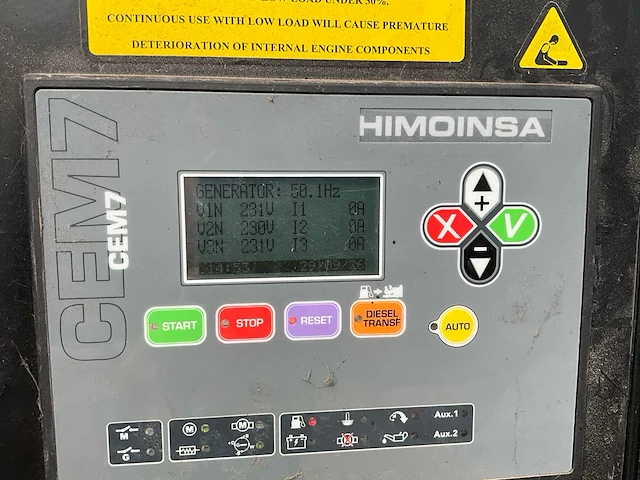 2021 himoinsa hbw325 stroomgenerator - afbeelding 13 van  22