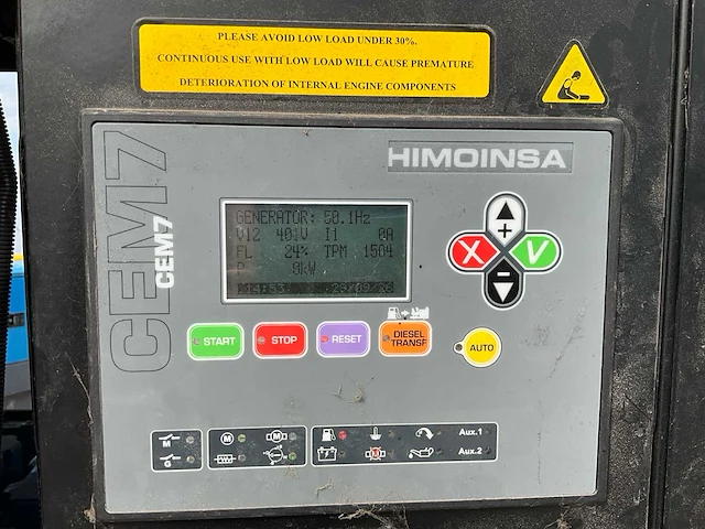 2021 himoinsa hbw325 stroomgenerator - afbeelding 10 van  22