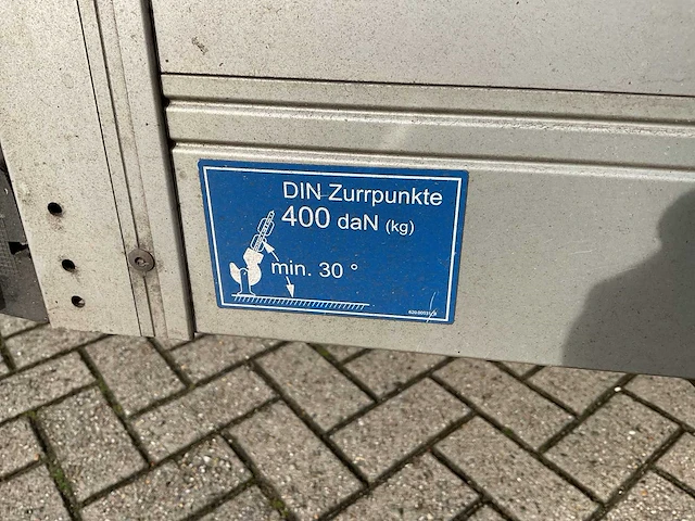 2021 humbaur ha 132513 osmose / telewash aanhangwagen (47-wx-zd) - afbeelding 18 van  21