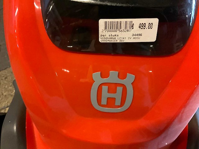 2021 husqvarna lc 141vi accu grasmaaier - afbeelding 8 van  9