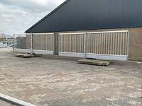 2021 hw productie aluminium schuifpoort 10.00m doorgang - afbeelding 6 van  13