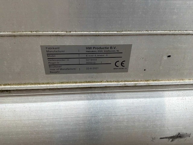 2021 hw productie aluminium schuifpoort 10.00m doorgang - afbeelding 2 van  13