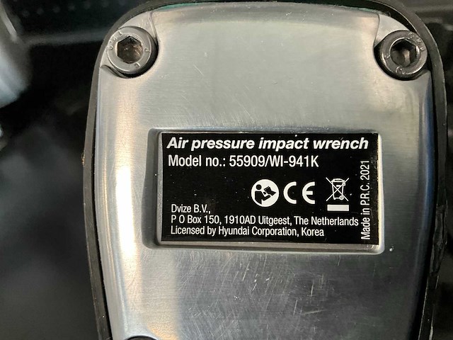 2021 hyundai 55909 pneumatische slagmoersleutel - afbeelding 4 van  5
