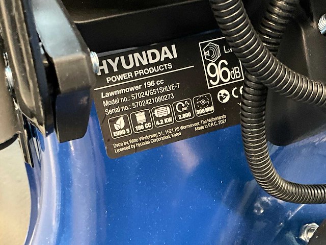 2021 hyundai 57024 grasmaaier - afbeelding 9 van  9