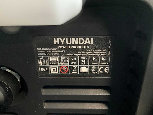 2021 hyundai 57511 hogedrukreiniger - afbeelding 4 van  4