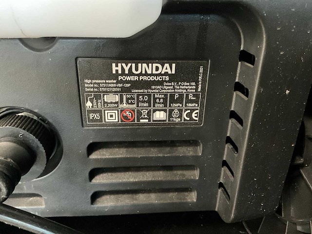 2021 hyundai 57511 hogedrukreiniger - afbeelding 5 van  5