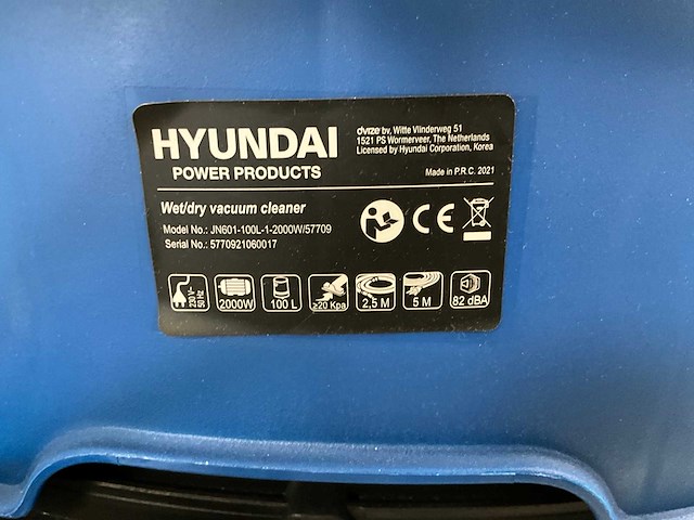 2021 hyundai 57709 nat/droogzuiger - afbeelding 5 van  5