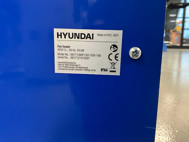 2021 hyundai 68771 electric heater - afbeelding 7 van  7