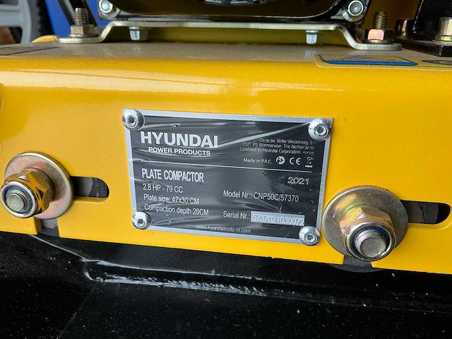 2021 hyundai cnp50c trilplaat - afbeelding 6 van  6