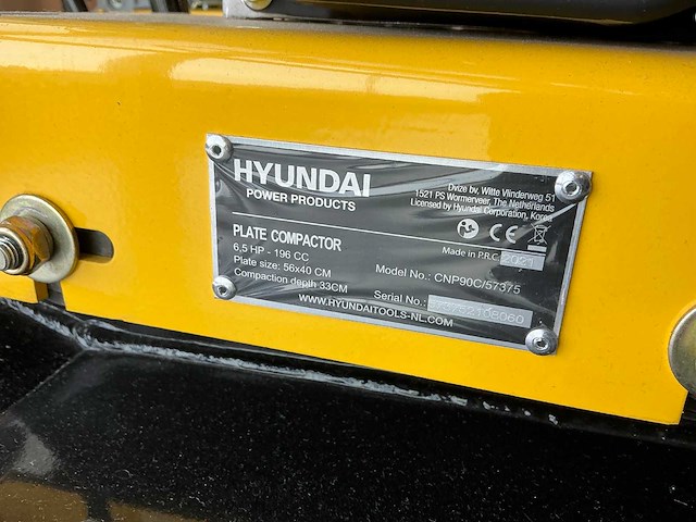 2021 hyundai cnp90c trilplaat - afbeelding 5 van  5
