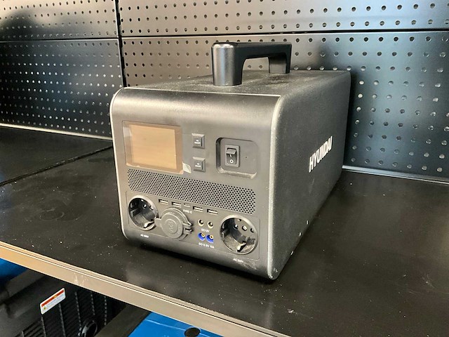 2021 hyundai hps-1100 li-ion ac/dc powerstation - 1.000w - afbeelding 1 van  6