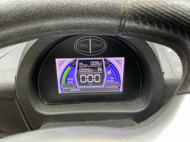 2021 italcar l4s l4s elektrische 4-persoons voertuig - afbeelding 11 van  12