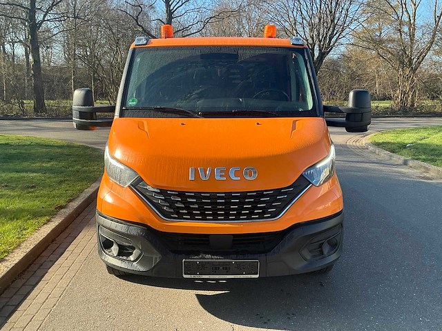 2021 iveco 35-160 hi matic daily bedrijfswagen open laadbak - afbeelding 39 van  42