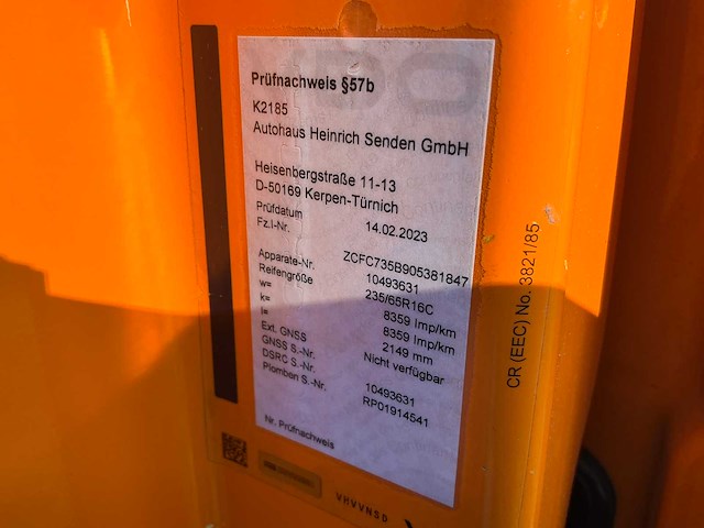 2021 iveco 35-160 hi matic daily bedrijfswagen open laadbak - afbeelding 37 van  42