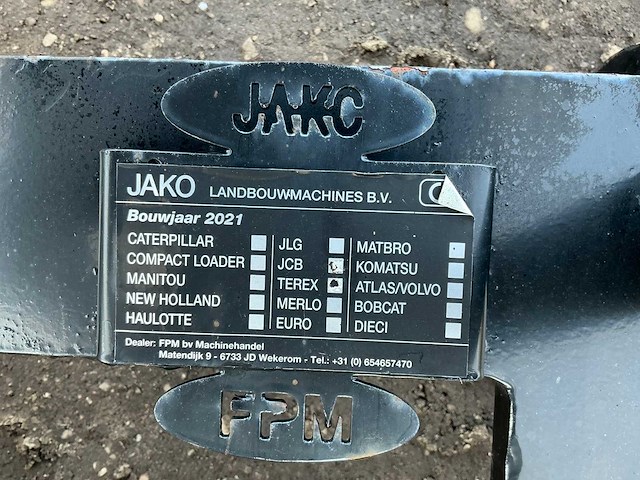 2021 jako jip passend jcb voorzetapparatuur - afbeelding 4 van  12