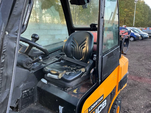2021 jcb 30g2wd log teletruck - afbeelding 1 van  17