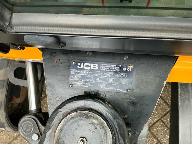 2021 jcb 35z-1 midigraafmachine - afbeelding 22 van  41