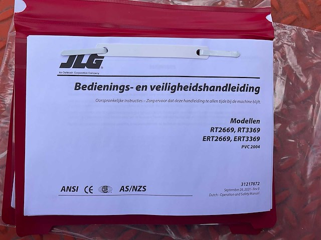 2021 jlg ert3369 hoogwerker - afbeelding 10 van  21