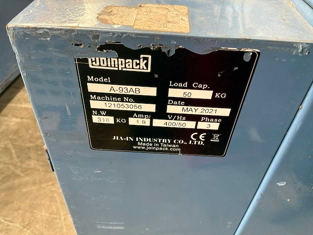 2021 joinpack a-93ab omsnoeringsmachine - afbeelding 7 van  7