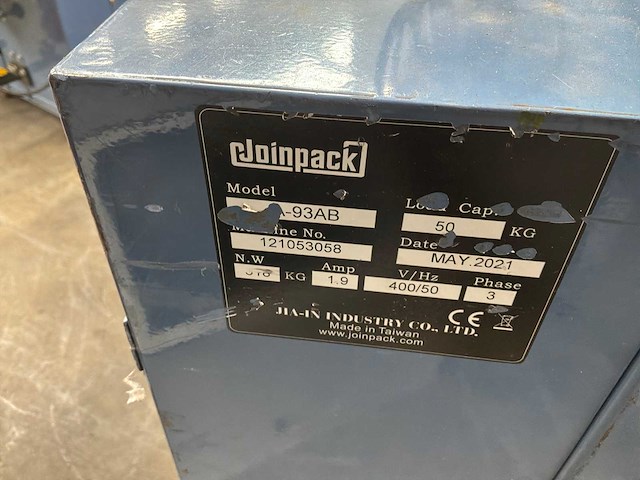 2021 joinpack a-93ab omsnoeringsmachine - afbeelding 8 van  8