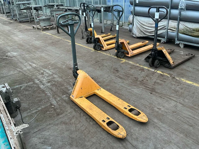 2021 jungheinrich am22 hand hydraulische palletwagen - afbeelding 2 van  5