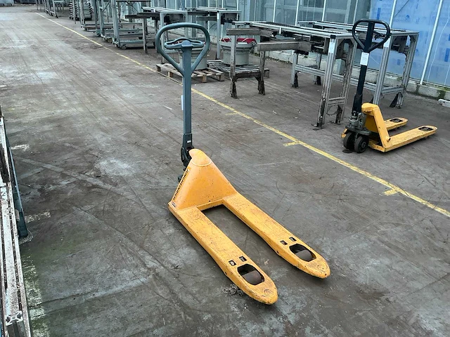 2021 jungheinrich am22 hand hydraulische palletwagen - afbeelding 3 van  7