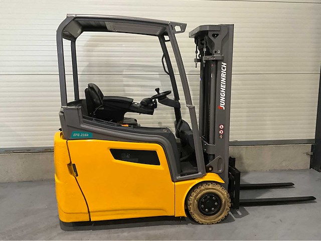 2021 jungheinrich efg 216k vorkheftruck - afbeelding 9 van  14
